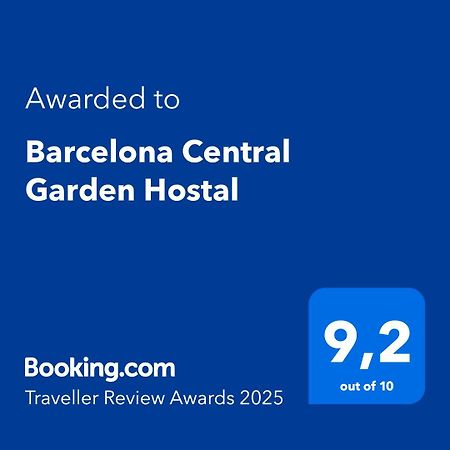 Barcelona Central Garden Hostal מראה חיצוני תמונה