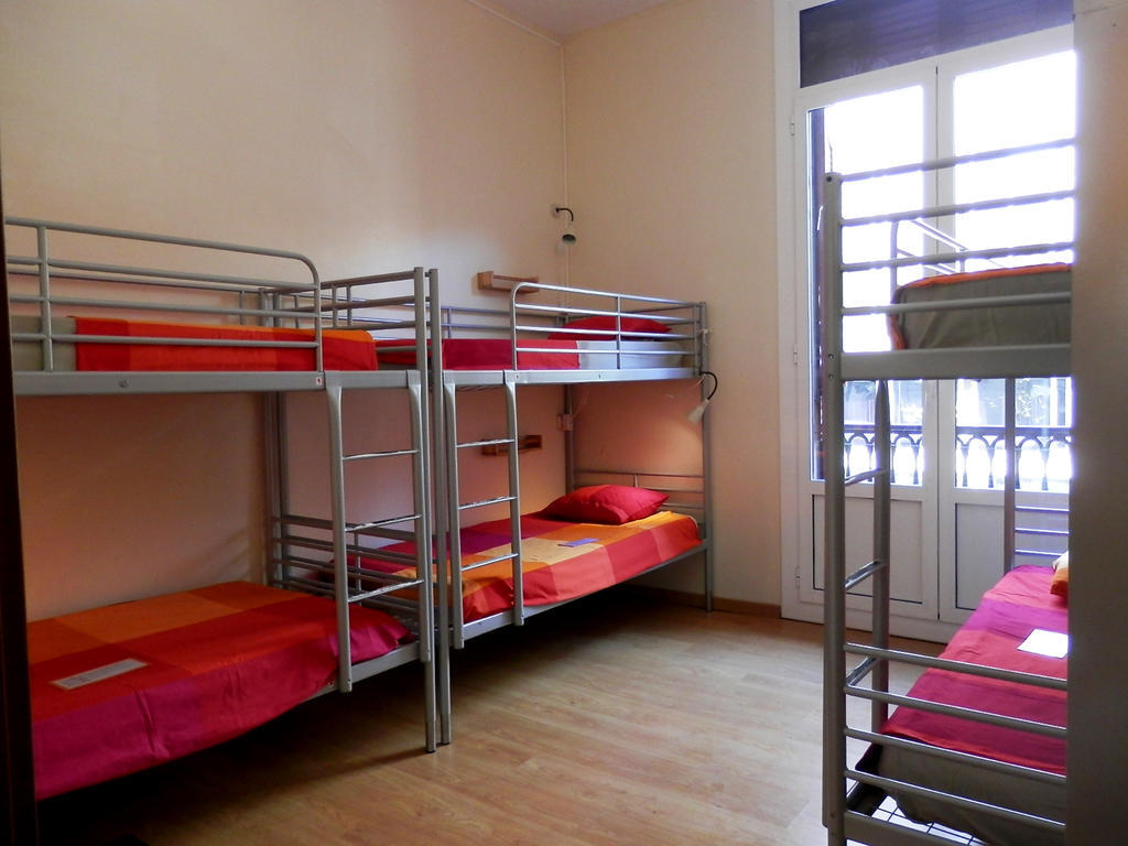 Barcelona Central Garden Hostal חדר תמונה